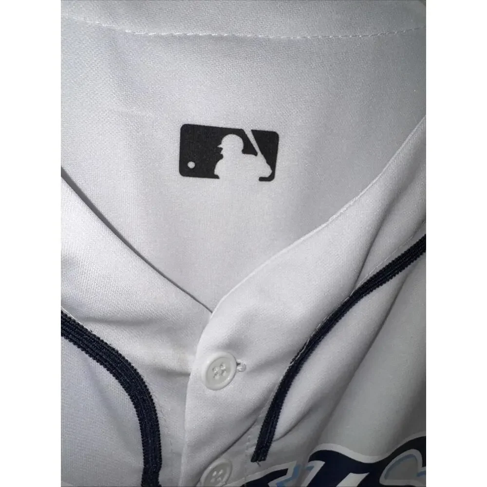 Match-Up MLB Tampa Bay Rays Reversible # 08 & #98 Baseball Jersey Size Medium - Picture 2 of 15